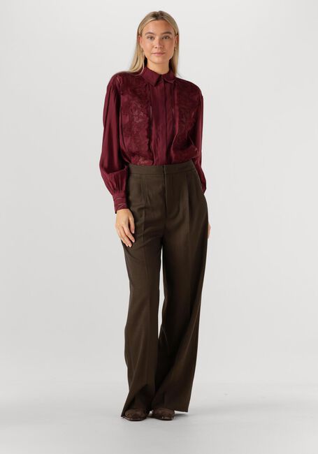 COPENHAGEN MUSE CMMOLLY-SHIRT Blouses Bordeaux - large