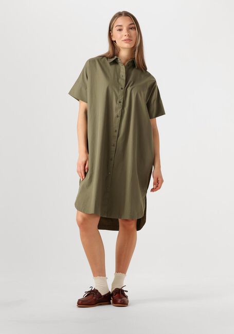 SELECTED FEMME Mini robe SLFBLAIR 2/4 SHORT SHIRT DRESS Olive - large
