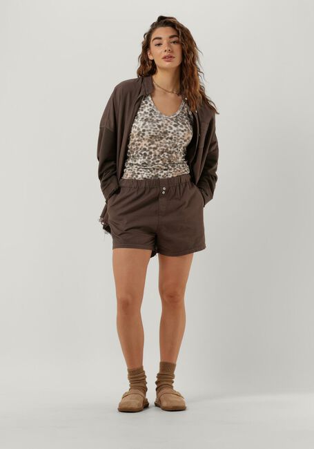 10DAYS PIQUE WOVEN SHORTS Pantalons en marron - large