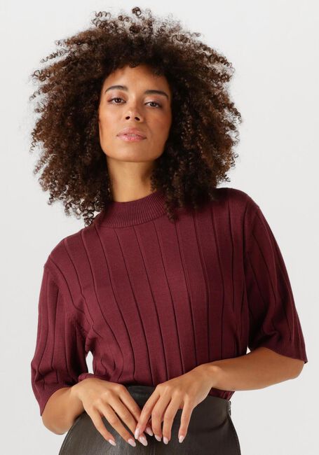 BRUUNS BAZAAR Pull BBGLADY KNIT Bordeaux - large