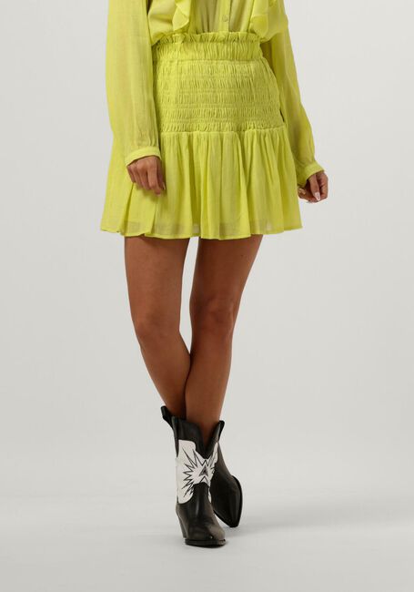 STUDIO AMAYA Mini-jupe COCO SKIRT en jaune - large
