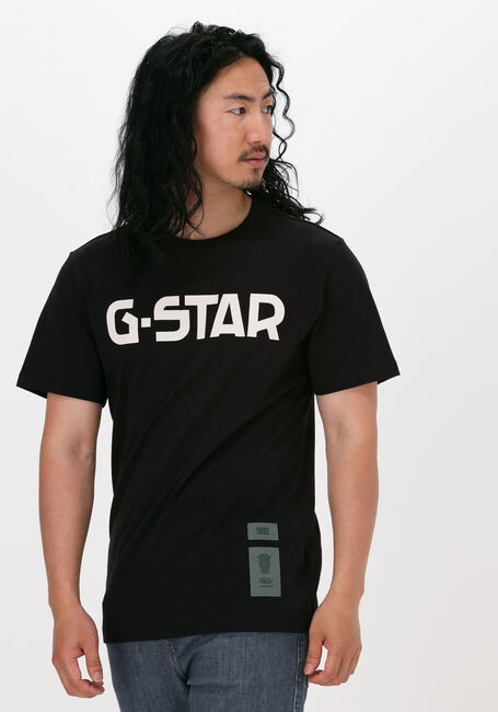 G-STAR RAW T-shirt 336 - COMPACT JERSEY O- G-STAR en noir - large