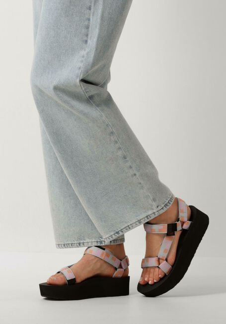 TEVA Sandales plates W FLATFORM UNIVERSAL en multicolore - large