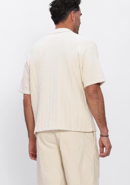 RESTER&Ouml;DS Chemise d&eacute;contract&eacute; GEORGE SS SHIRT Cr&egrave;me - large