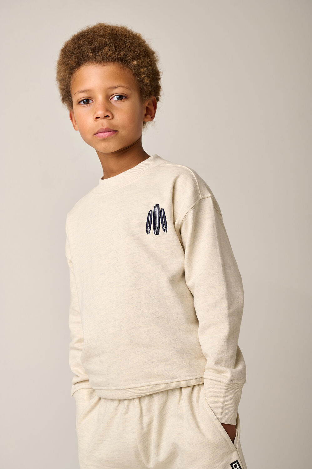 Gebroken wit TUMBLE 'N DRY Sweater SEASHORE - large