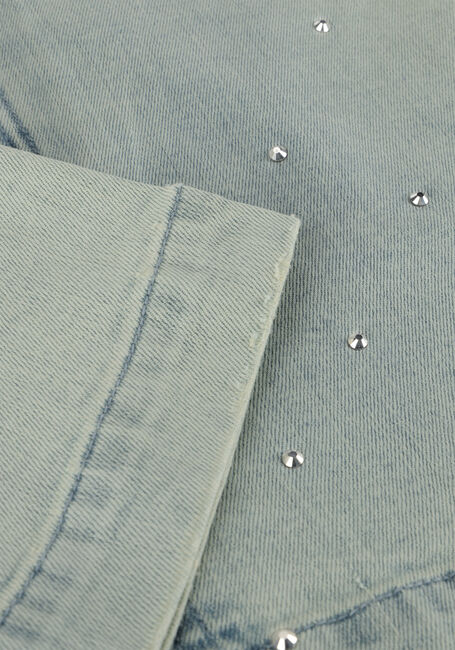 Blauwe INDIAN BLUE JEANS Minirok DENIM SKIRT STUDS - large