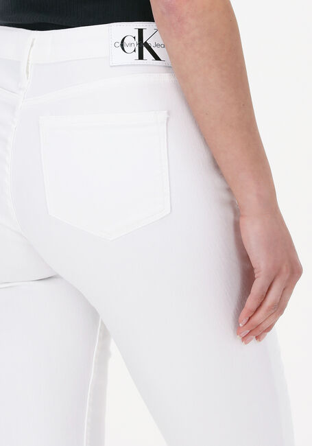 Witte CALVIN KLEIN Skinny jeans MID RISE SKINNY - large