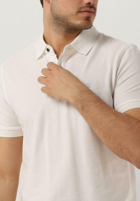 CAST IRON Polo SHORT SLEEVE POLO ORGANIX COTTON PIQUE ESSENTIAL en blanc - large