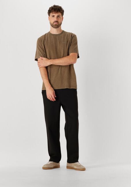 Bruine FORÉT T-shirt OAK FADED WASH T-SHIRT - large