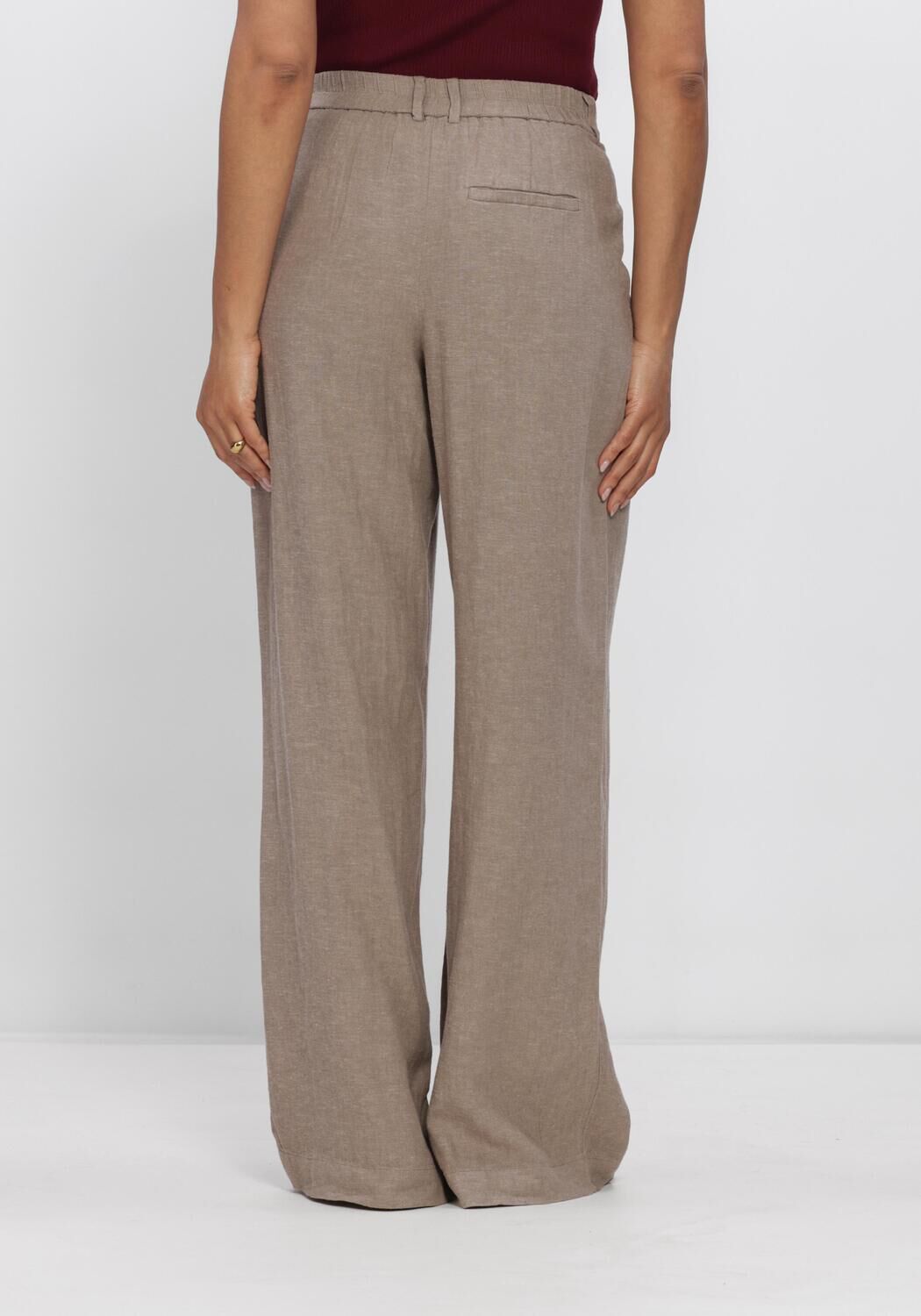 MSCH COPENHAGEN MSCHVIANA GINIA PLEAT PANTS Pantalons Gris clair - large