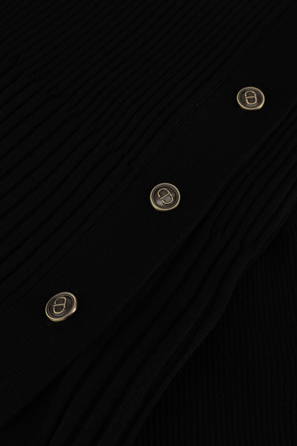 TWINSET MILANO Robe midi 13461905-CPC en noir - large