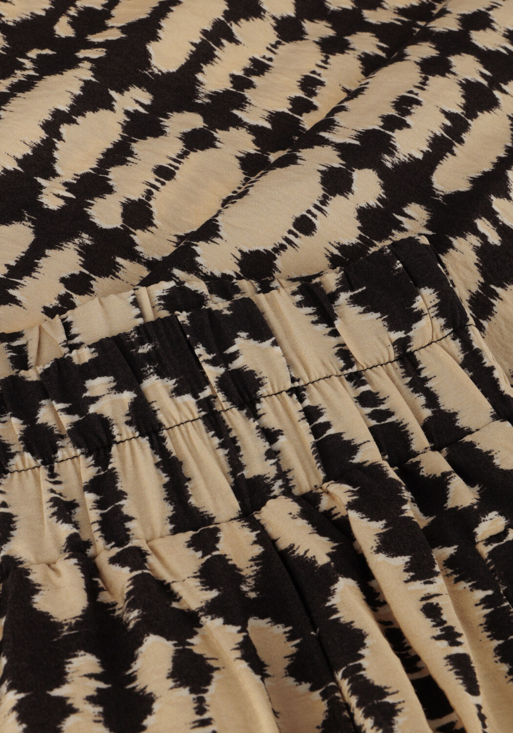 Zwarte BY-BAR Wijde broek BENJI TIE DYED PANT - large