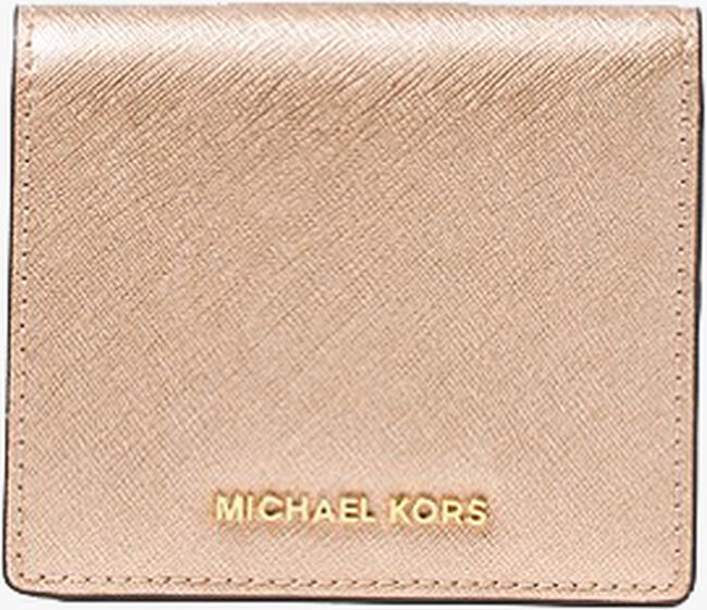 MICHAEL KORS Porte-monnaie CARRYALL CARD CASE en or - large