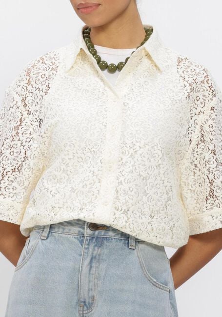 GRACE & MILA Haut SS2617101 Cr&egrave;me - large