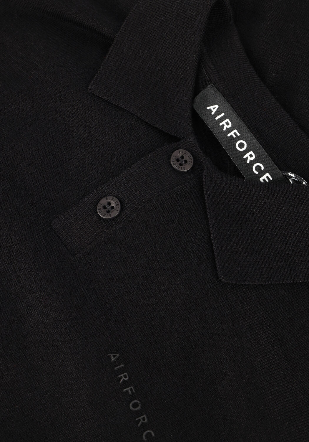 AIRFORCE Polo VEB1200 en noir - large