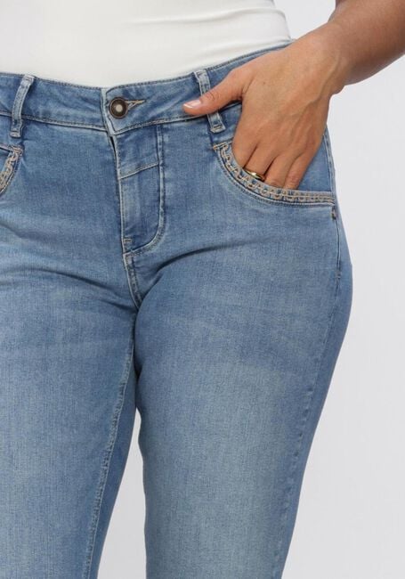 MOS MOSH MMNAOMI SALUTE EMB. JEANS Jeans en bleu - large