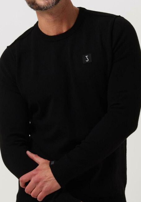 BUTCHER OF BLUE Pull CLIFDEN CREW en noir - large
