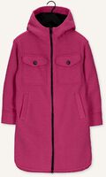Roze BEAUMONT Teddy jas BOUCLE LONG HOODED JACKET Roze BEAUMONT Teddy jas BOUCLE LONG HOODED JACKET - medium