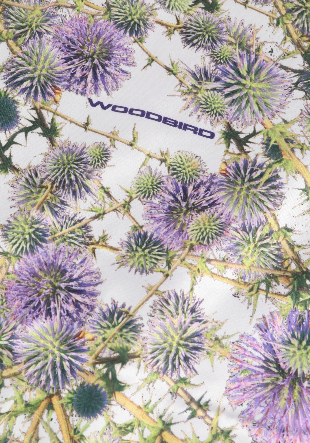 WOODBIRD T-shirt STAIN BACK TEE Gris clair - large