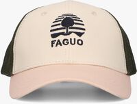 FAGUO TRUCKER CAP HEADS COTTON Casquette en rose - medium