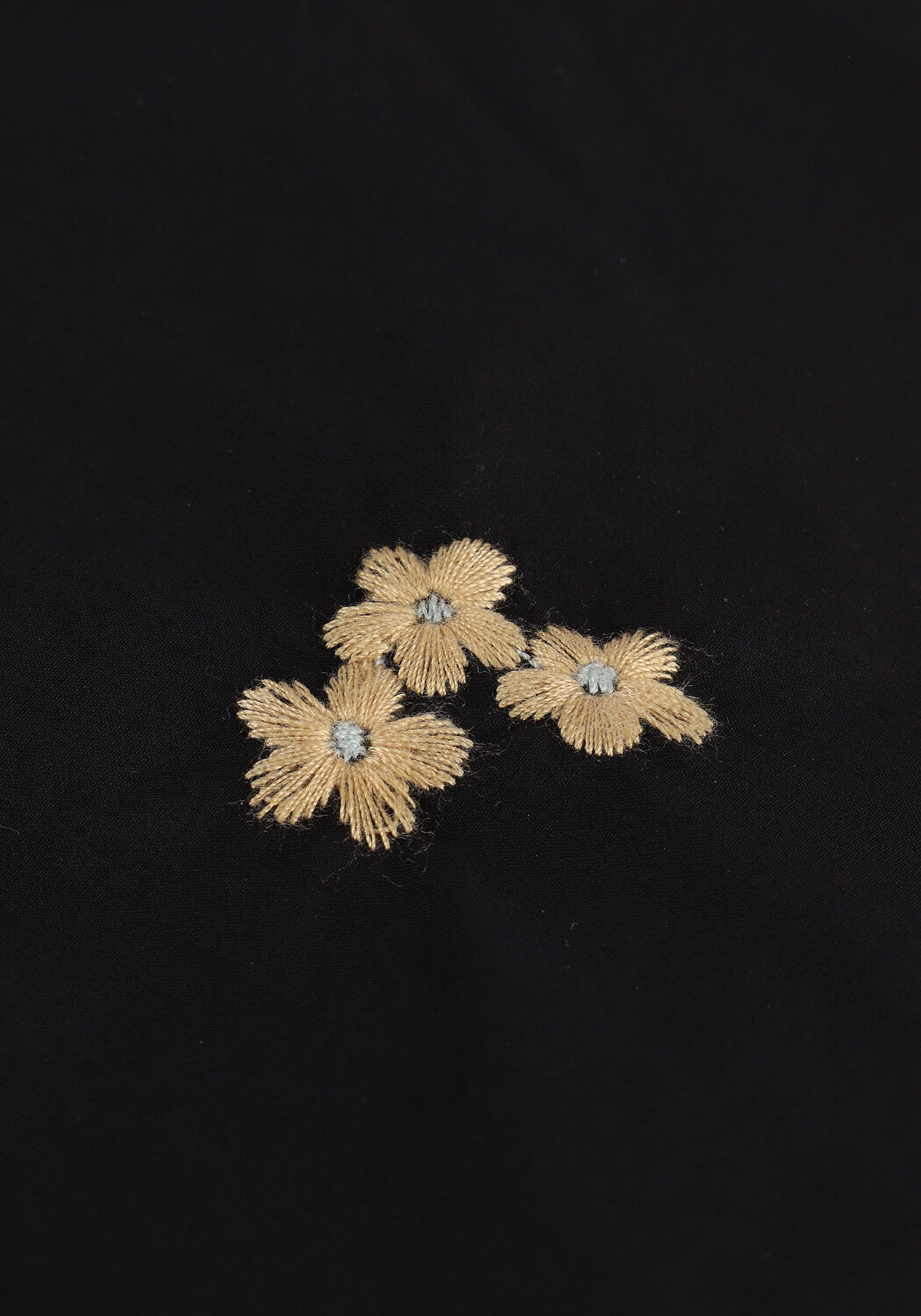 SECOND FEMALE Mini robe WISTERIA MINI DRESS en noir - large