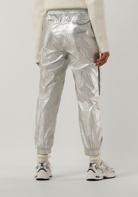 CO'COUTURE Pantalon TRICE METAL TECH PANT en argent - large