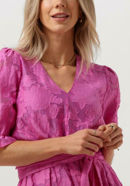 Roze SELECTED FEMME Midi jurk SLFCATHI-SADIE 3/4 ANKLE DRESS - large