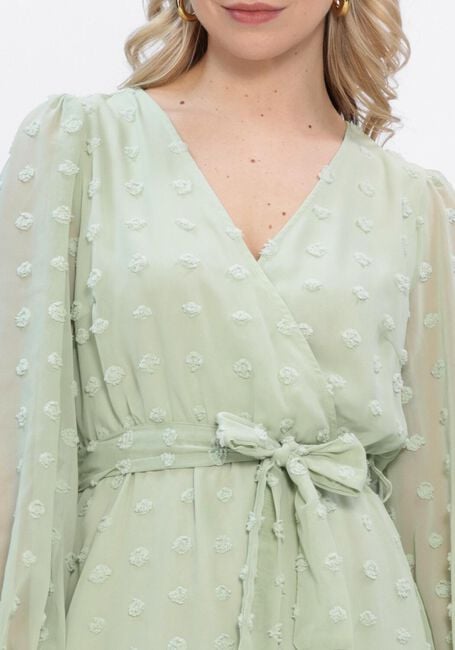 Y.A.S. YASDOTTIE LS WRAP DRESS Robes Menthe - large