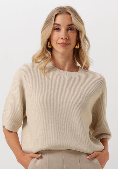 Beige MSCH COPENHAGEN Trui MSCHAMARI RACHELLE 2/4 PULLOVER - large