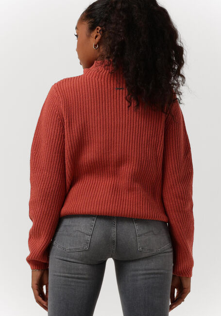 CIRCLE OF TRUST Col roulé NILA KNIT en rouge - large