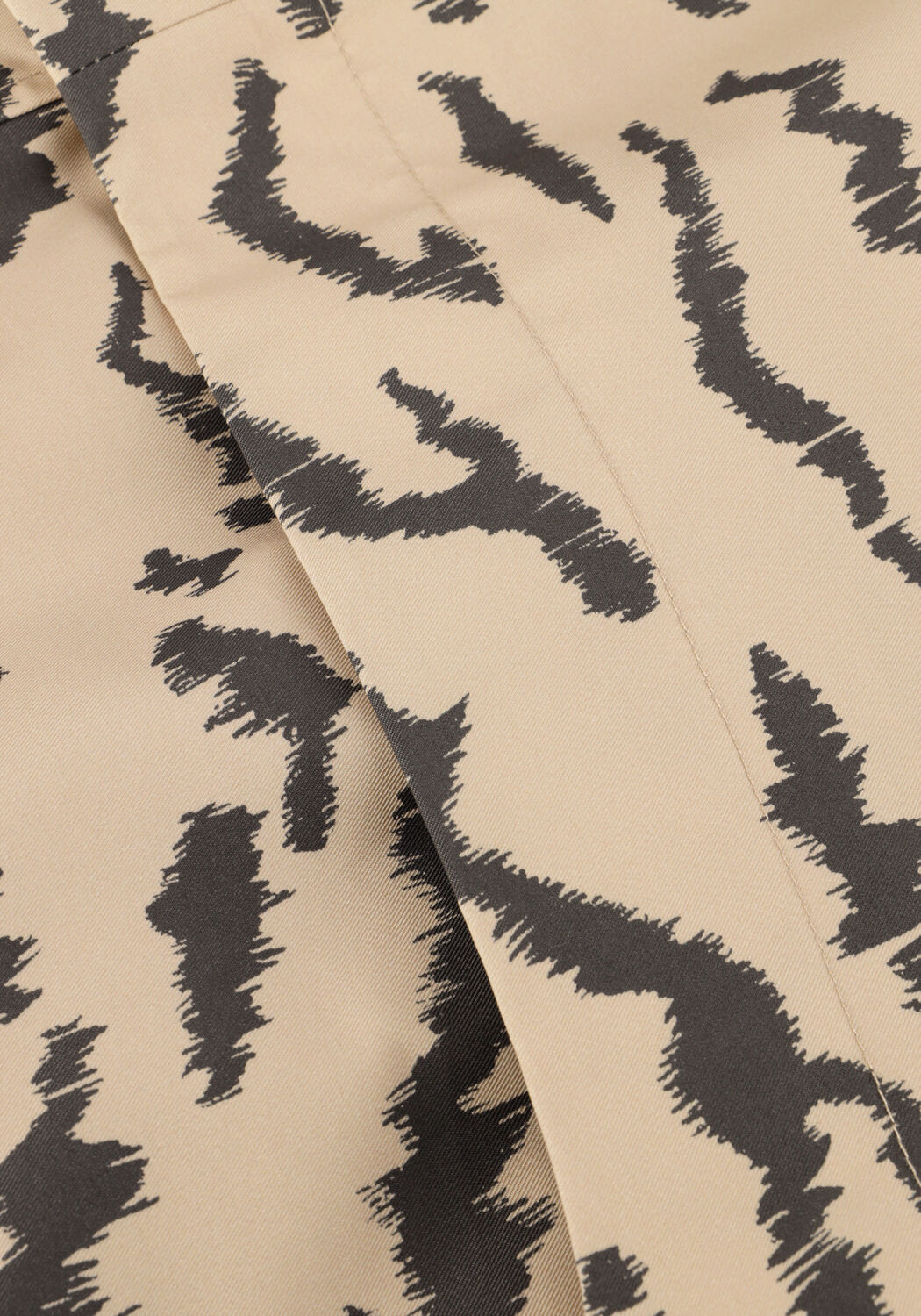 Beige CATWALK JUNKIE Jack TIGER CAPE JACKET - large