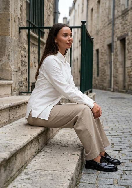 Witte Y.A.S.  YASAREJA LS SHIRT S. - large