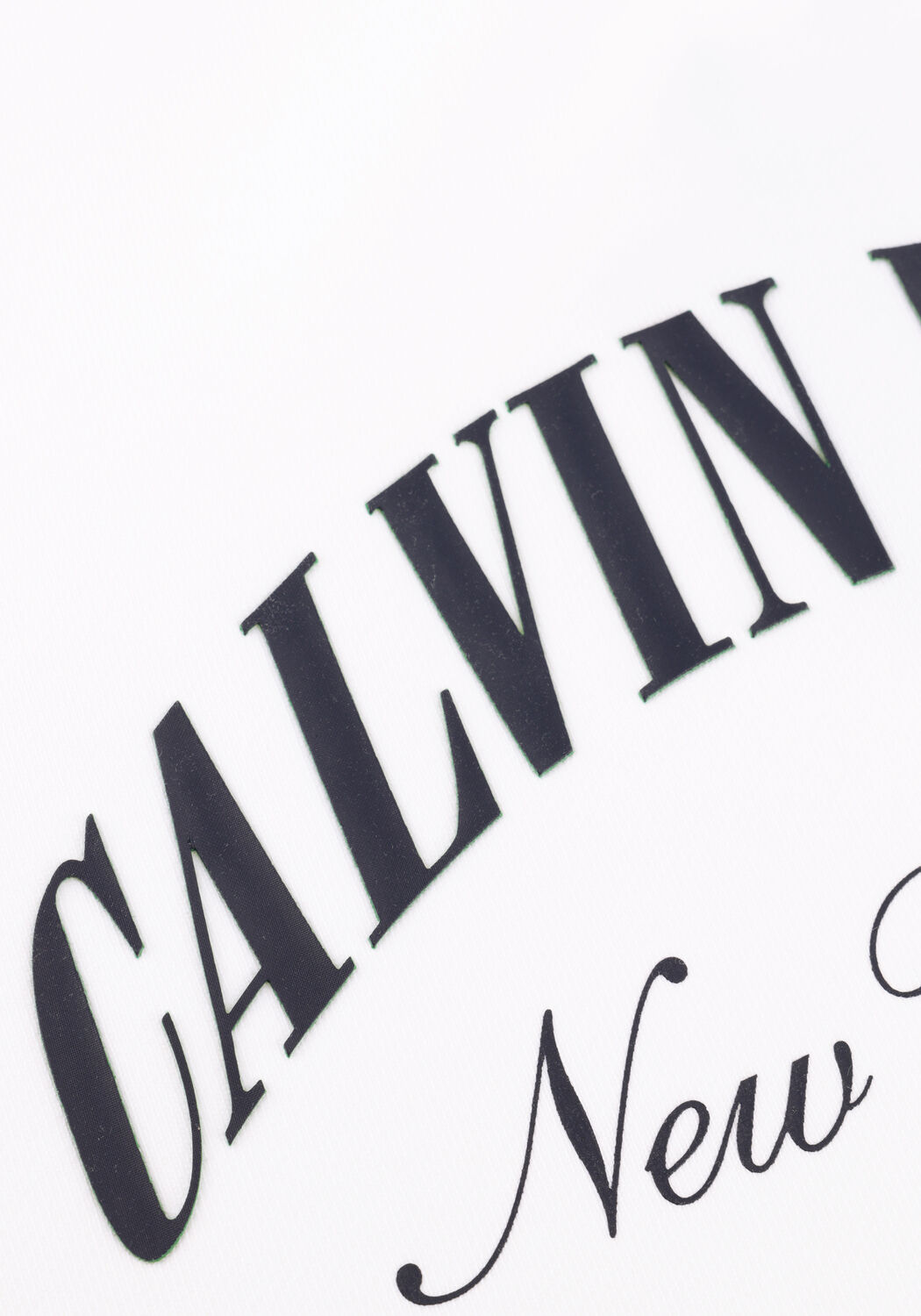 CALVIN KLEIN Pull LOGO GRAPHIC CREWNECK SWEATSHIRT en blanc - large