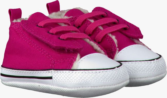 CONVERSE Chaussures bébé FIRST STAR EASY SLIP en rose - large