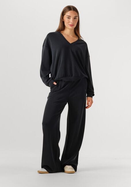 ALIX THE LABEL Pull LADIES KNITTED V-NECK SWEATER en noir - large