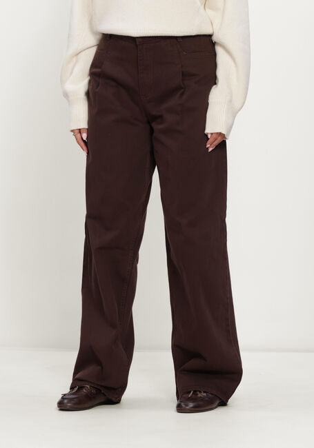 EDITED Wide jeans LEIGHTON JEANS en marron - large