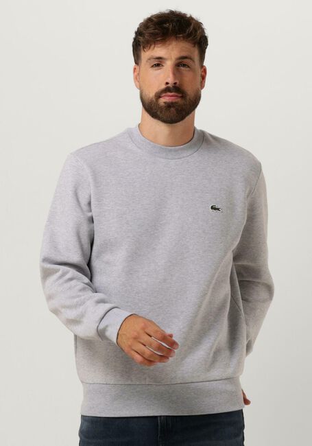LACOSTE Chandail CLASSIC FIT BRUSHED FLEECE SWEATSHIRT en gris - large