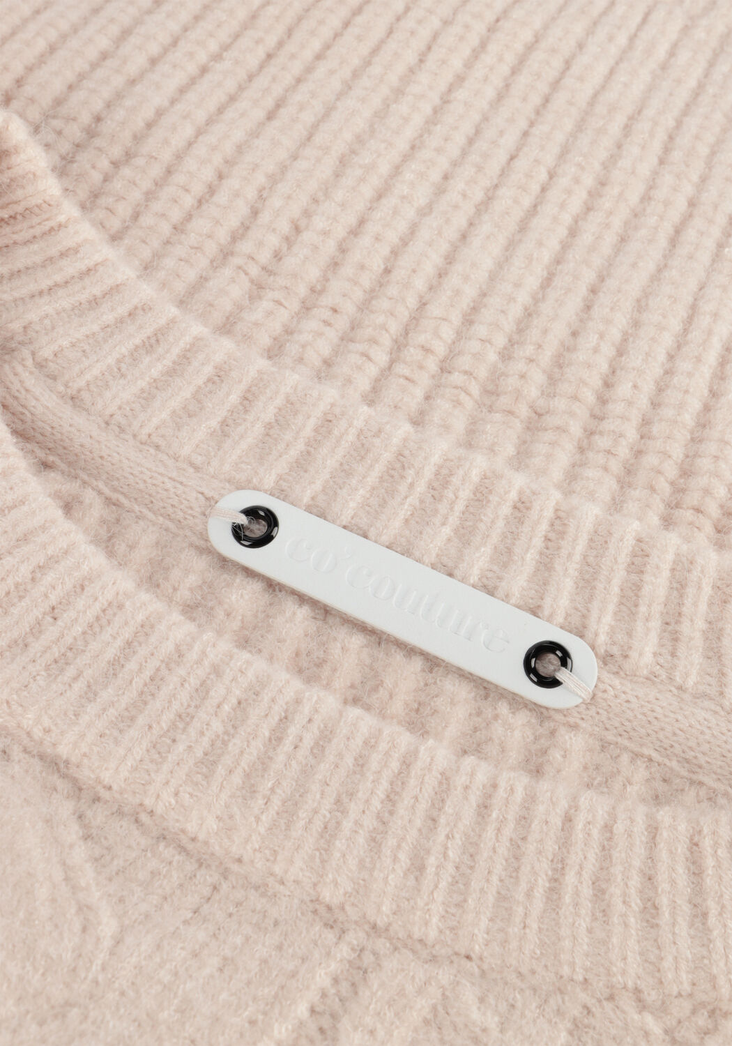 CO'COUTURE Pull NEW ROW CABLE KNIT &Eacute;cru - large