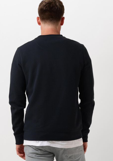 PME LEGEND Pull CREWNECK WAFFLE JERSEY en bleu - large