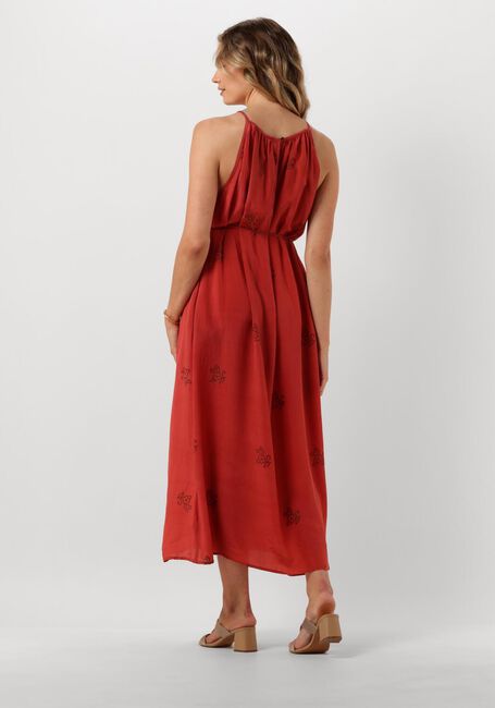 SISSEL EDELBO Robe midi MERIDA SILK STRAP DRESS en rose - large