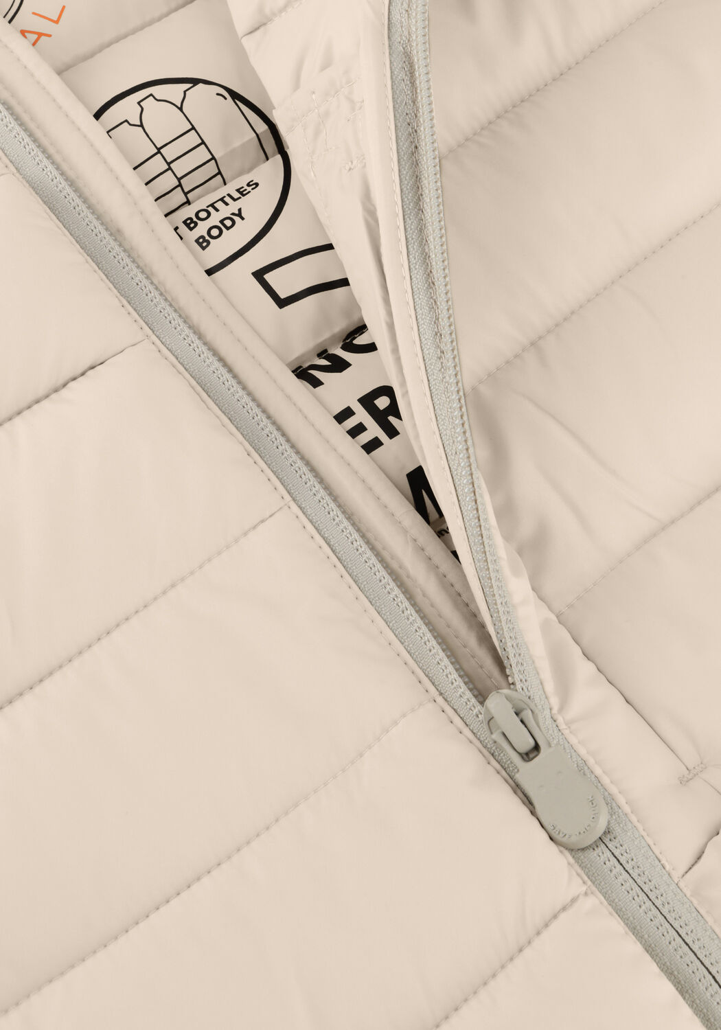 Beige SAVE THE DUCK Gewatteerde jas ERION MIRO21 - large