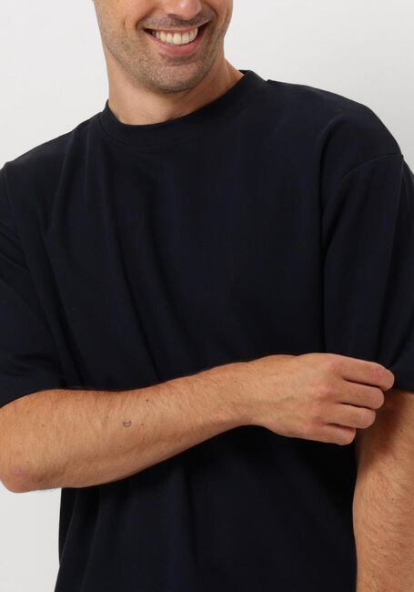 SELECTED MEN T-shirt SLHLOOSEOSCAR SS O-NECK TEE NOOS Bleu fonc&eacute; - large