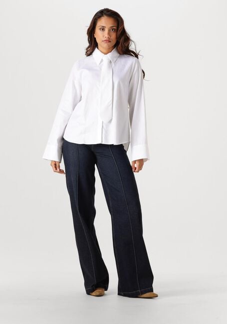 Donkerblauwe MOS MOSH Wide jeans MMCOLETTE LYON JEANS - large