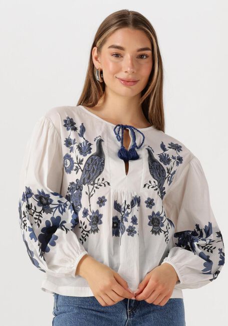 Witte LOLLYS LAUNDRY  ASKARLL BLOUSE - large