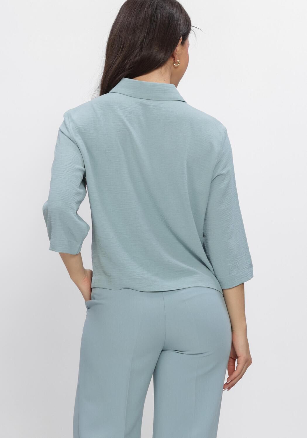 MODSTR&Ouml;M POPELMD SHIRT Blouses Bleu clair - large