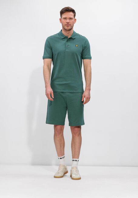 Groene LYLE & SCOTT Polo PLAIN POLO SHIRT - large
