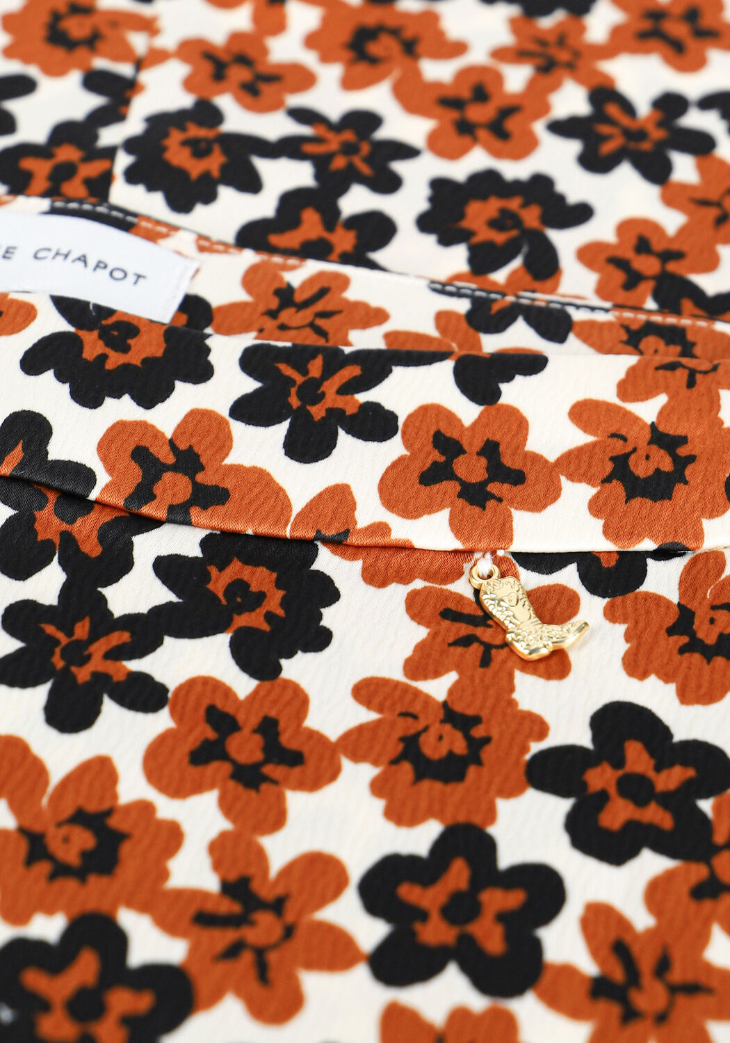 FABIENNE CHAPOT Jupe midi CLAIRE SKIRT en marron - large