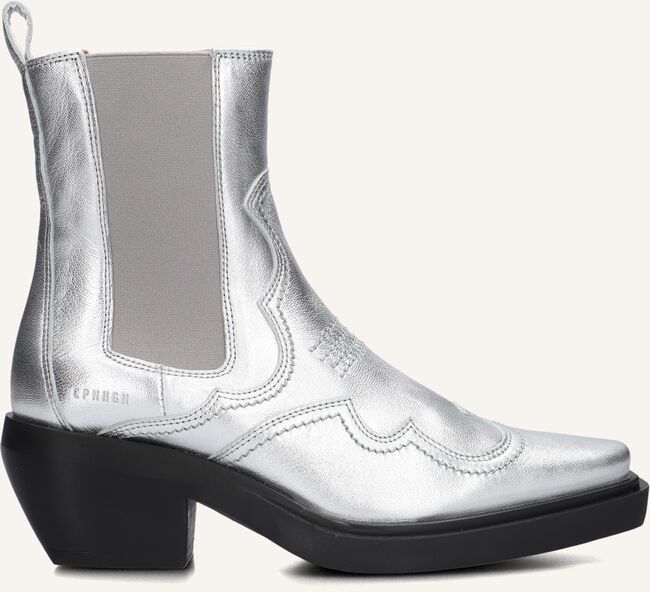 Zilveren COPENHAGEN STUDIOS Enkellaarsjes CPH232 Zilveren COPENHAGEN STUDIOS Enkellaarsjes CPH232 - large