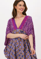 SISSEL EDELBO Robe midi MADONNA MIX CAFTAN en violet - medium