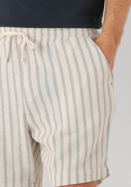 WOODBIRD Pantalon courte WBBOMMY WEAVE SHORT Écru - large